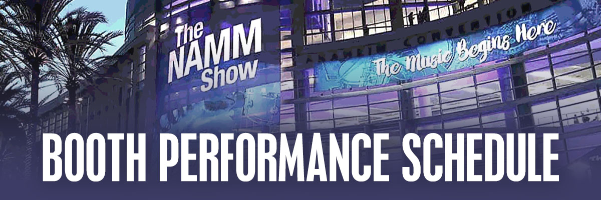 NAMM Show Performance Schedule